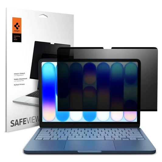 Privacy Skærmbeskyttelsesfilm Spigen Safe View Magnetic til Apple MacBook Neo 13inch, Plastik AFL11670