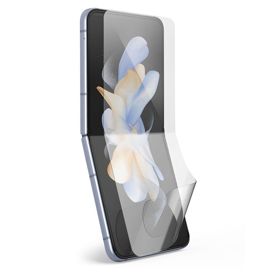 Beskyttelsesfilm til indvendig skærm Ringke Dual Easy for Samsung Galaxy Z Flip4 F721, Plastik, Sæt med 2 stykker