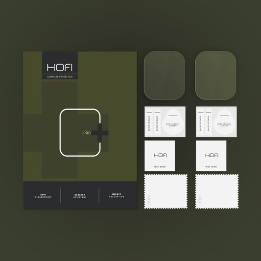HOFI Glass PRO+ beskyttelsesfilm til Xiaomi Redmi Watch 5 Active, sæt med 2 stk., hærdet glas