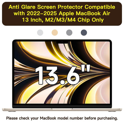 Mat skærmbeskyttelsesfolie Anti Blue Light Techsuit VisionProX til Apple MacBook Air M3 13inch (2024), Plast