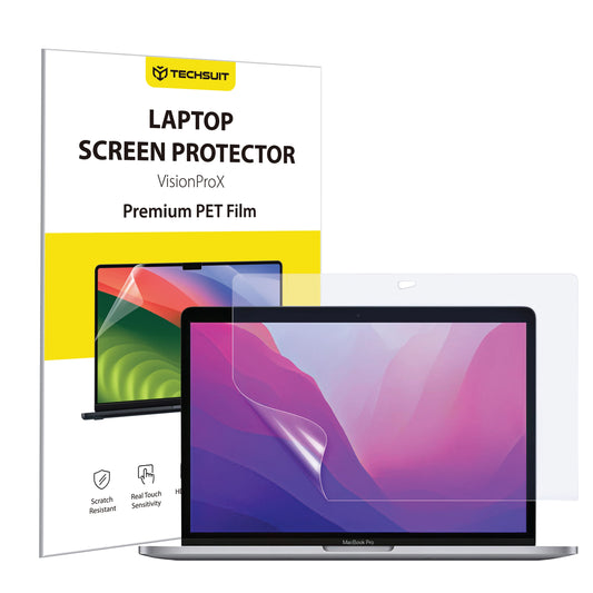 Mat skærmbeskyttelsesfolie Anti Blue Light Techsuit VisionProX til Apple MacBook Pro 13inch (2022) / (2020) / (2019) / (2018) / (2016), Plast
