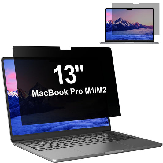 Skærmbeskyttelsesfolie Privacy Techsuit VisionProX til Apple MacBook Pro 13inch (2022) / (2020) / (2019) / (2018) / (2016), Plast