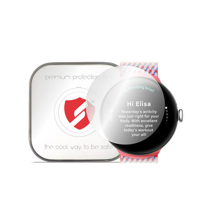 Smart Protection Premium Classic beskyttelsesfilm til Google Pixel Watch 4 41mm, Sæt med 4 stykker, Plastik