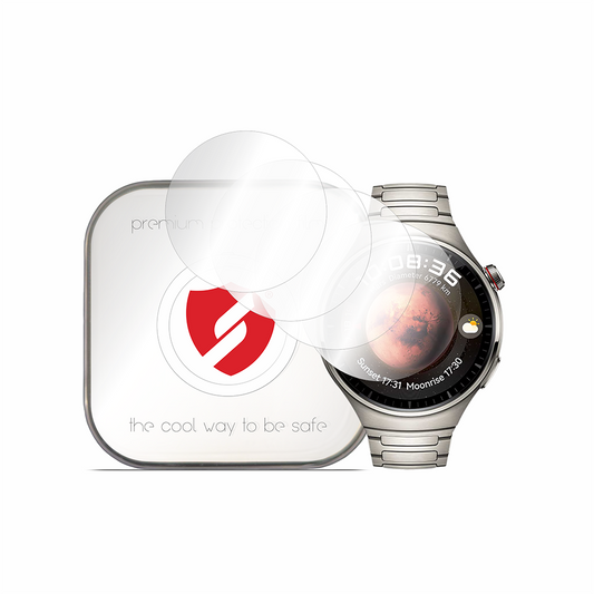 Smart Protection Premium Classic beskyttelsesfilm til Huawei Watch 4 Pro, sæt med 4 stk., plastik