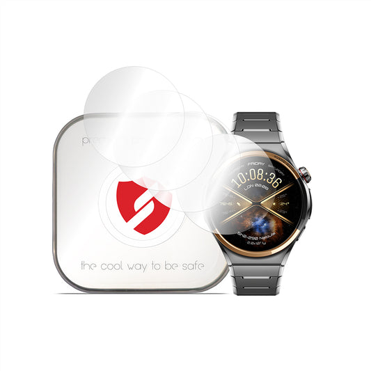 Smart Protection Premium Classic beskyttelsesfilm til Huawei Watch 6 Pro 46 mm, plast, sæt med 4 stk.