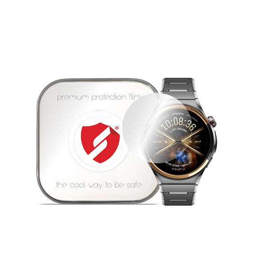 Smart Protection Premium Classic beskyttelsesfilm til Huawei Watch 6 Pro 46 mm, plast, sæt med 4 stk.