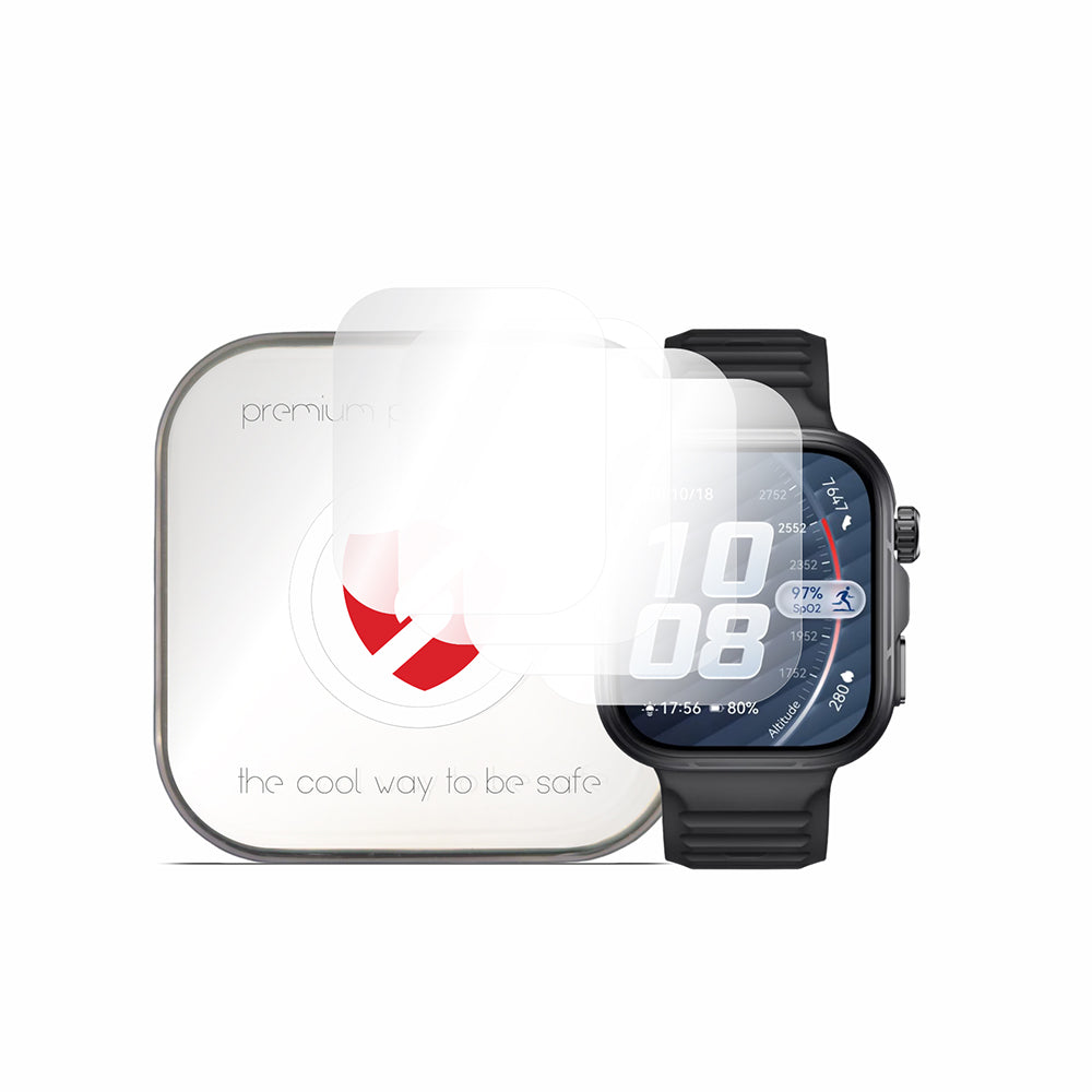 Smart Protection Premium Classic beskyttelsesfilm til Huawei Watch Fit 5 Pro, plast, sæt med 4 stk.