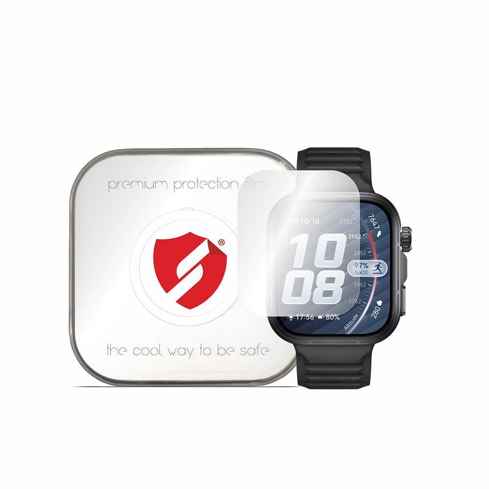 Smart Protection Premium Classic beskyttelsesfilm til Huawei Watch Fit 5 Pro, plast, sæt med 4 stk.