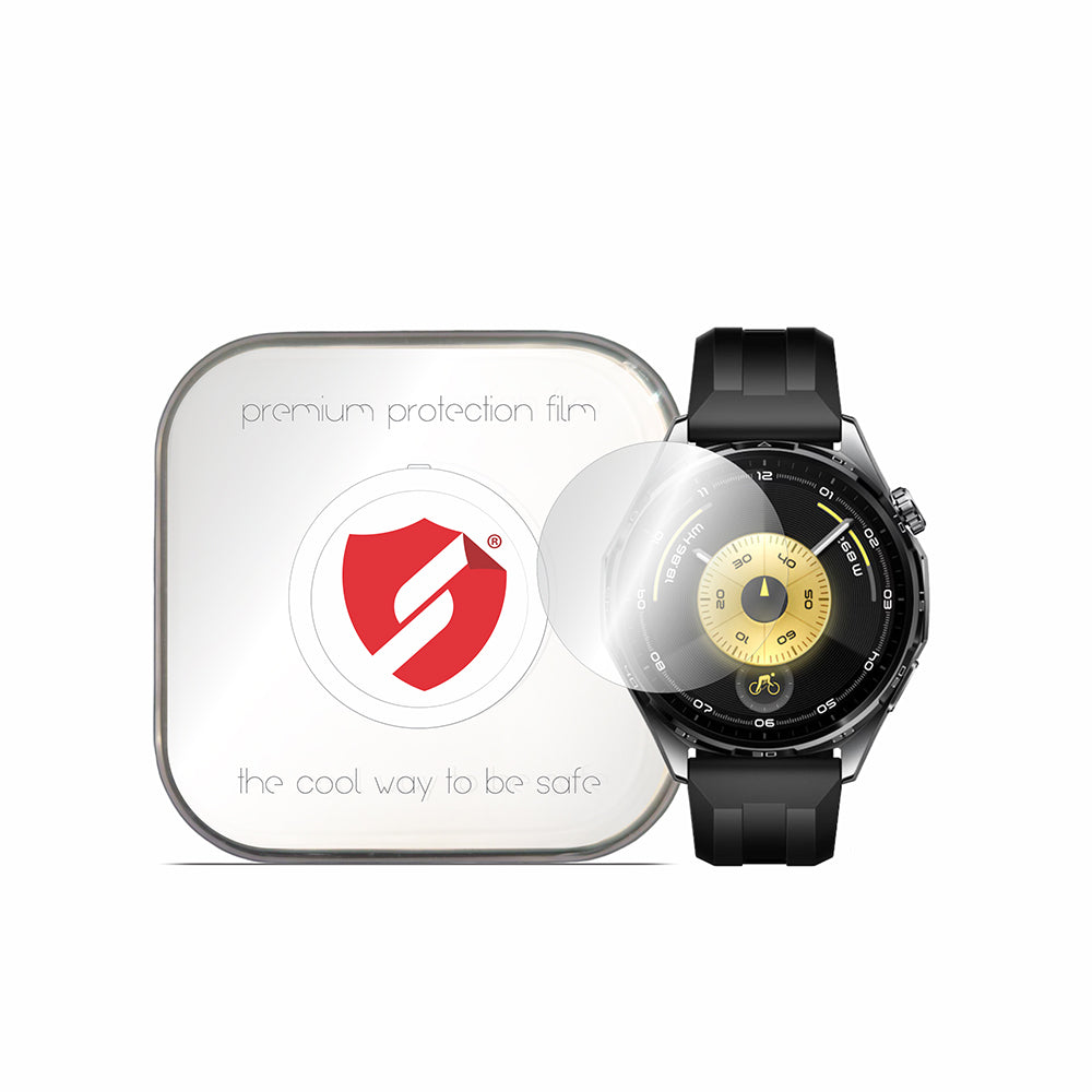 Smart Protection Premium Classic beskyttelsesfilm til Huawei Watch GT 6 46mm, sæt med 4 stk., plastik
