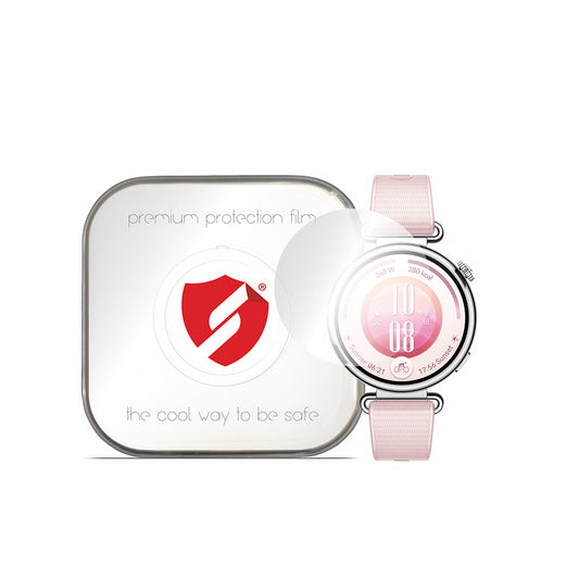 Smart Protection Premium Classic beskyttelsesfilm til Huawei Watch GT 7 41 mm, plast, sæt med 4 stk.