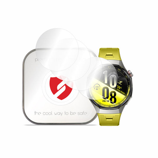Smart Protection Premium Classic beskyttelsesfilm til Huawei Watch GT 7 Pro, plast, sæt med 4 stk.