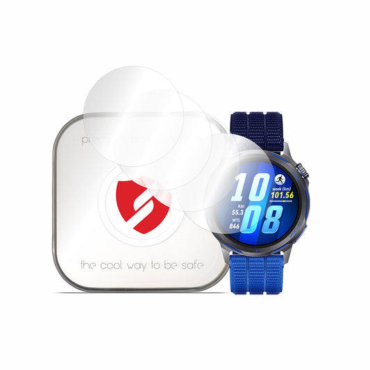 Smart Protection Premium Classic-beskyttelsesfilm til Huawei Watch GT Runner 2, plastik, sæt med 4 stk.