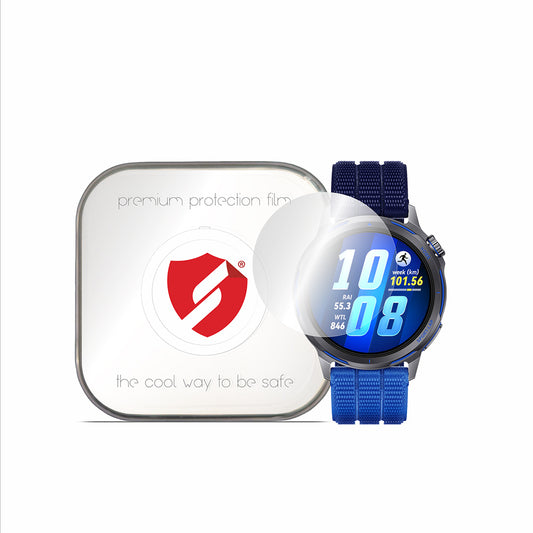 Smart Protection Premium Classic-beskyttelsesfilm til Huawei Watch GT Runner 2, plastik, sæt med 4 stk.