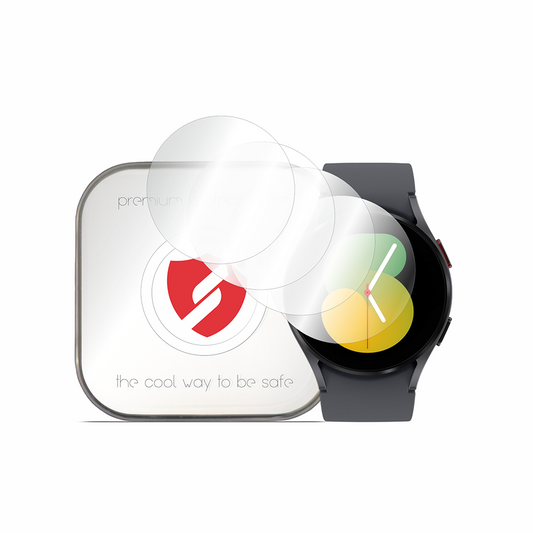 Smart Protection Premium Classic beskyttelsesfilm til Samsung Galaxy Watch5 44mm, sæt med 4 stk., plastik
