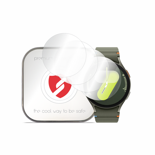 Smart Protection Premium Classic beskyttelsesfilm til Samsung Galaxy Watch7 44mm, sæt med 4 stk., plastik