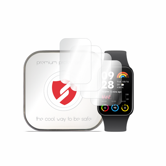 Smart Protection Premium Classic beskyttelsesfilm til Xiaomi Smart Band 8 Pro, sæt med 4 stk., plastik