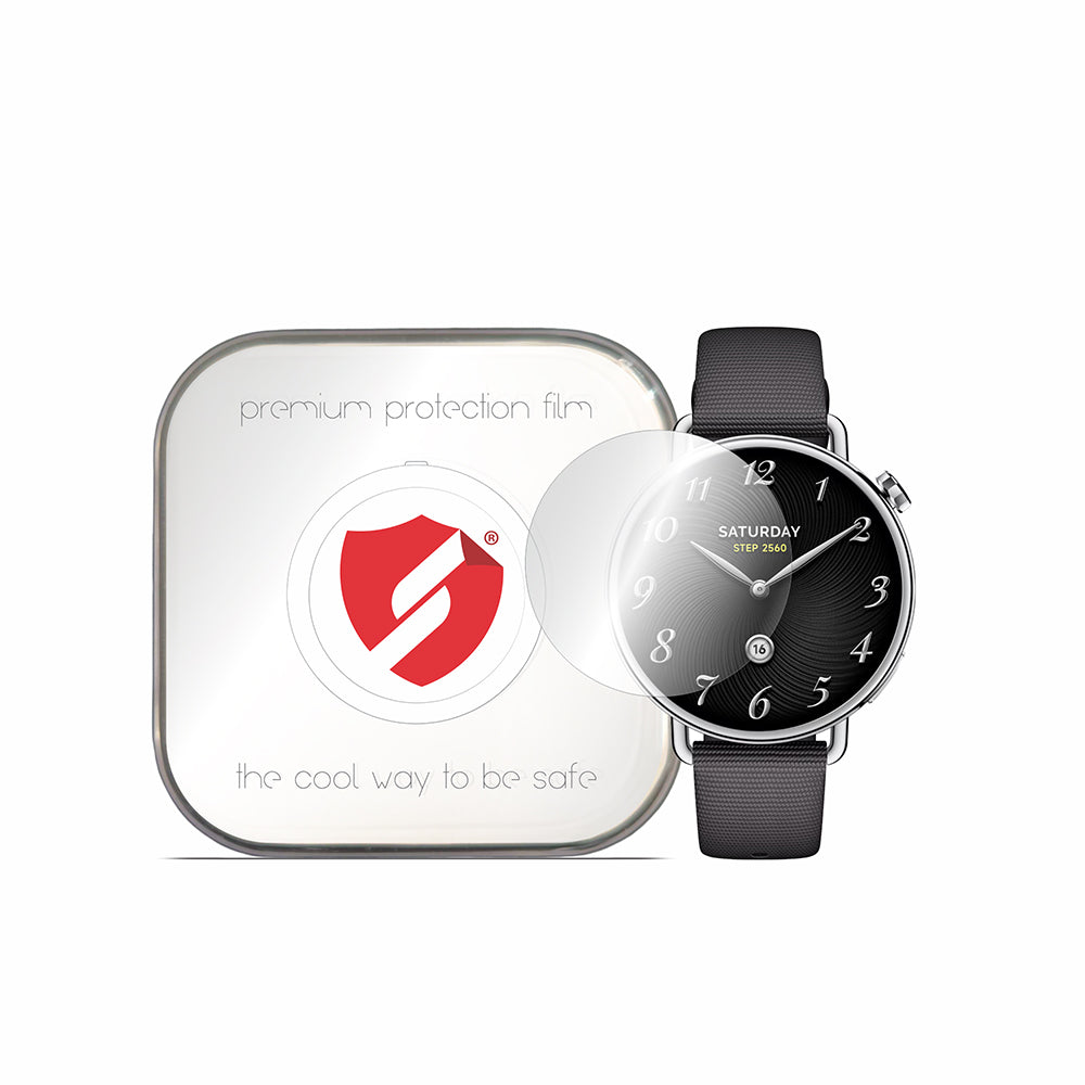 Foliebeskyttelse Smart Protection Premium Classic til Xiaomi Watch S4, Sæt med 4 stykker, Plastik