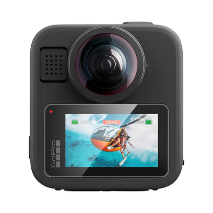Skærmbeskyttelsesfilm Spigen GlastR Slim til GoPro Max 2, Sæt med 2 stykker, Hærdet glas AGL11230