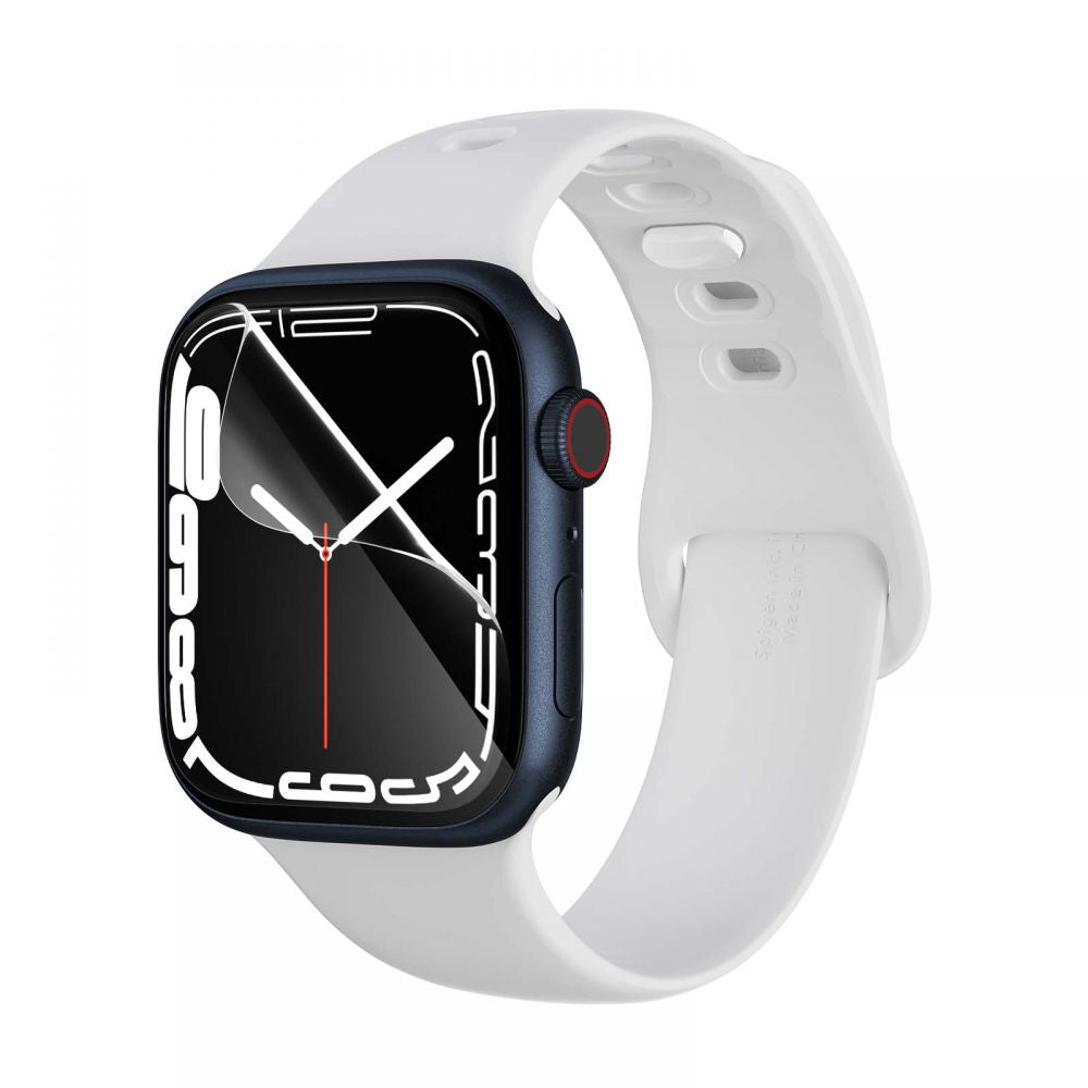 Spigen Neo Flex beskyttelsesfilm til Apple Watch 45mm / 44mm / 42mm Series, Sæt med 3 stykker, Plastik AFL04049
