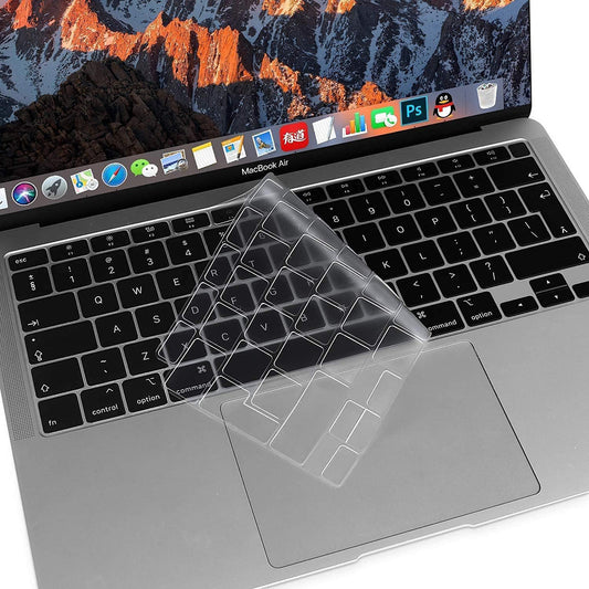 Techsuit PureTypeX Tastaturbeskyttelse til Apple Macbook Air 13 (2020), Transparent