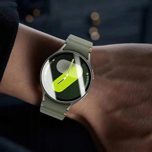 Tech-Protect Fit+ Beskyttelsesfilm til Huawei Watch GT 6 46mm, Sæt med 2 stk., Hærdet Glas