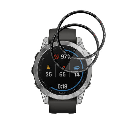 Beskyttelsesfilm Techsuit Nano Flex til Garmin Fenix 7, Sæt med 2 stykker, Plastik, Sort