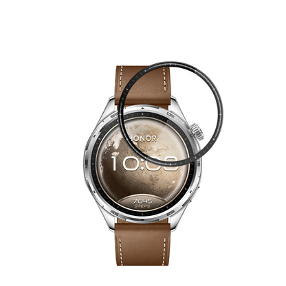 Techsuit Nano Flex Beskyttelsesfilm til Honor Watch 6, Plastik, Sæt med 2 stk., Sort