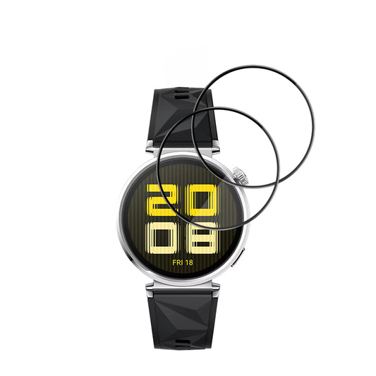 Beskyttelsesfilm Techsuit Nano Flex til Huawei Watch GT 5 41mm, Sæt med 2 stykker, Plastik, Sort