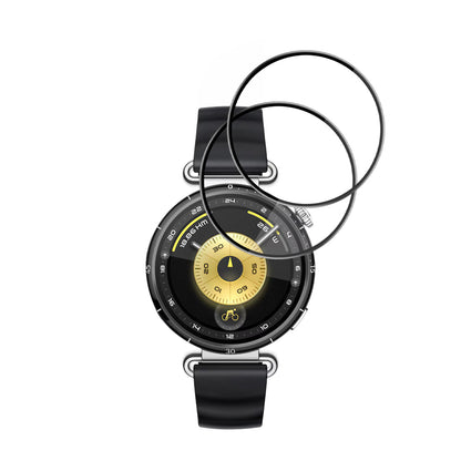 Beskyttelsesfilm Techsuit Nano Flex til Huawei Watch GT 6 41mm, Sæt med 2 stykker, Plastik, Sort