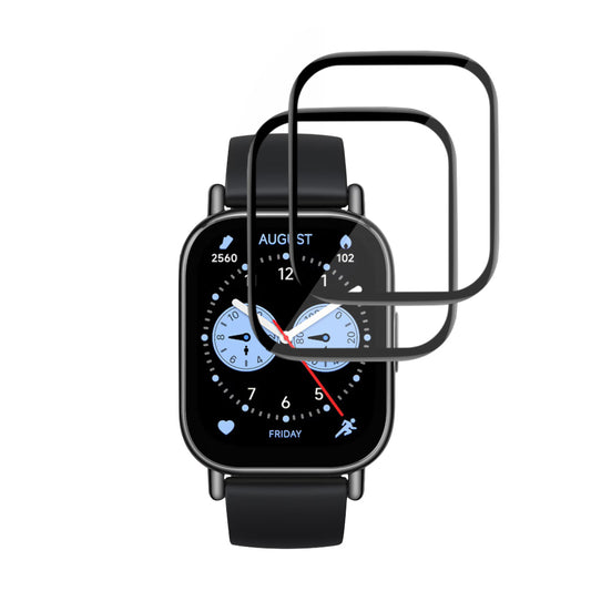 Beskyttelsesfilm Techsuit Nano Flex til Xiaomi Redmi Watch 5 Lite, Sæt med 2 stykker, Plastik, Sort