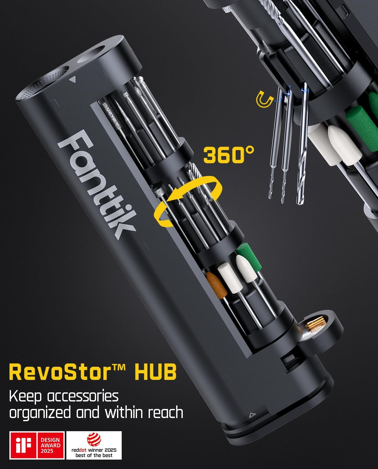 Elektrisk Fræser Fanttik F2 Master