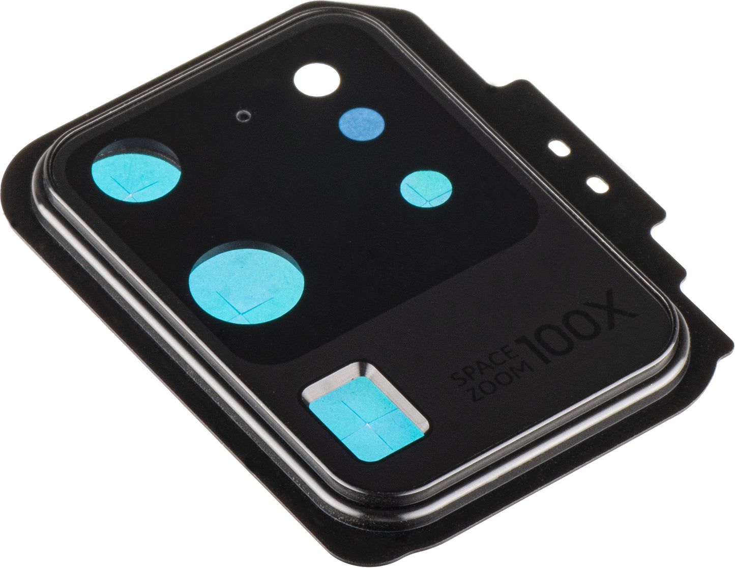 Bagkamera Glas Samsung Galaxy S20 Ultra 5G G988 / S20 Ultra G988, med Ramme, Sort