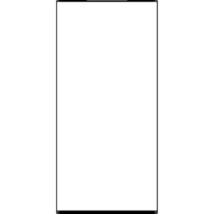 Skærmglas + Edge Glue / OCA Forward Guard til Samsung Galaxy S22 Ultra 5G S908, Sort
