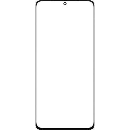 Skærmglas + Edge Glue / OCA Forward Guard til Samsung Galaxy S21 Ultra 5G G998, Sort
