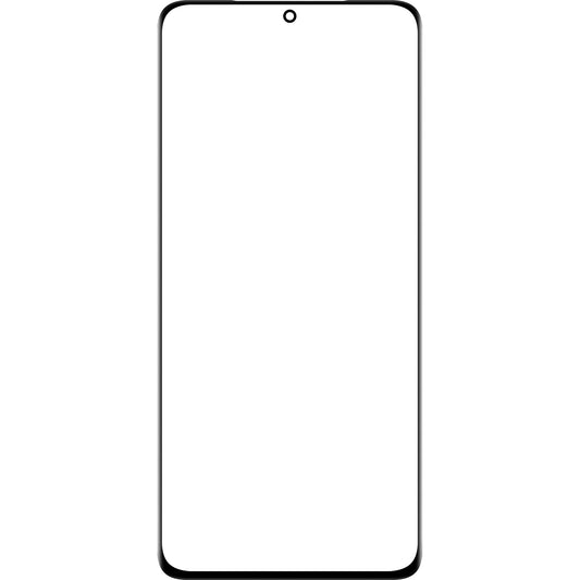 Skærmglas + Edge Glue / OCA Forward Guard til Samsung Galaxy S21 Ultra 5G G998, Sort
