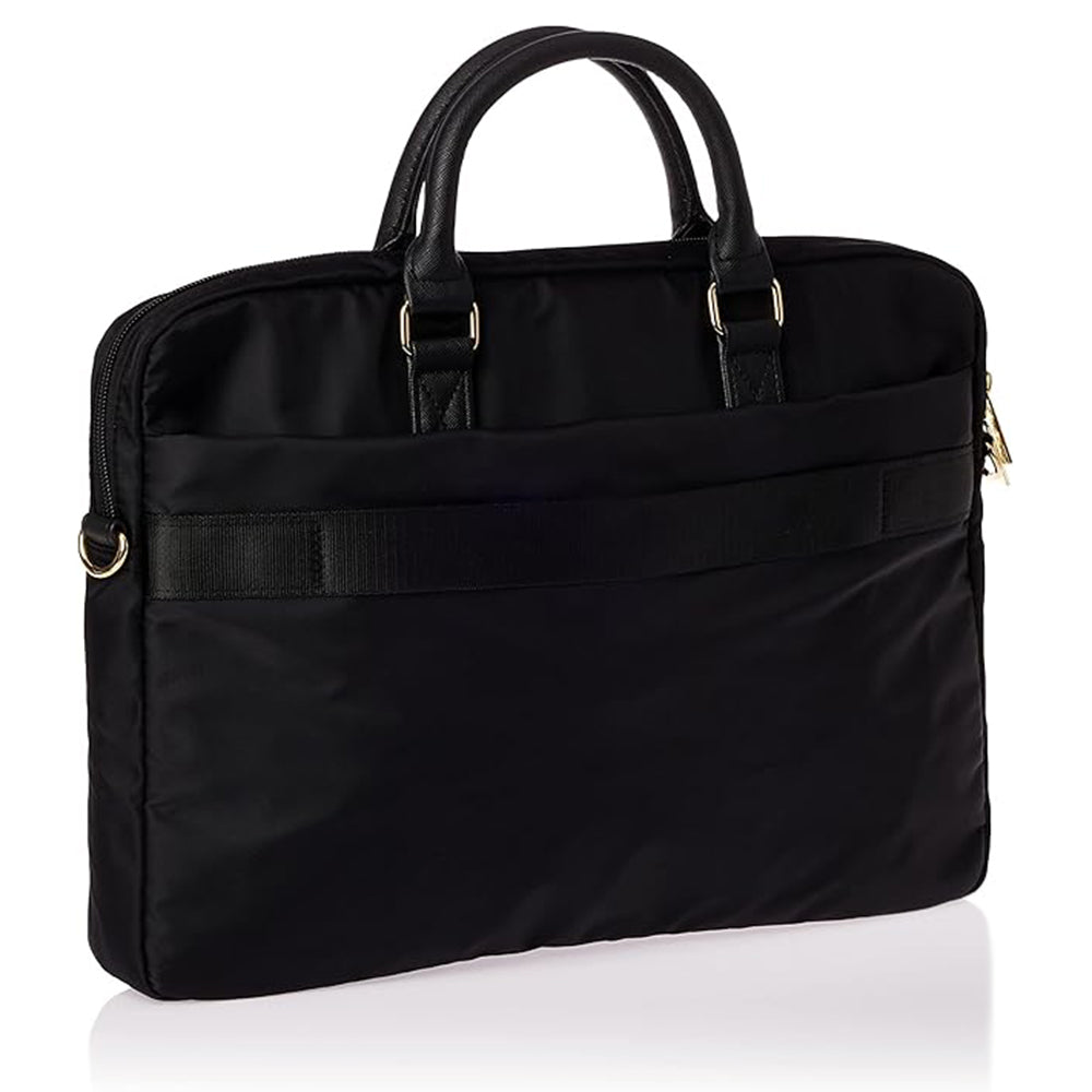 Guess Triangle Logo taske til 16-tommer bærbar, sort