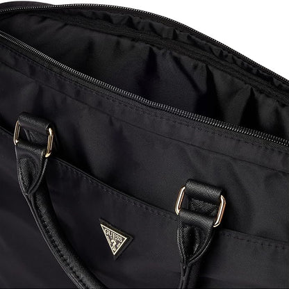 Guess Triangle Logo taske til 16-tommer bærbar, sort