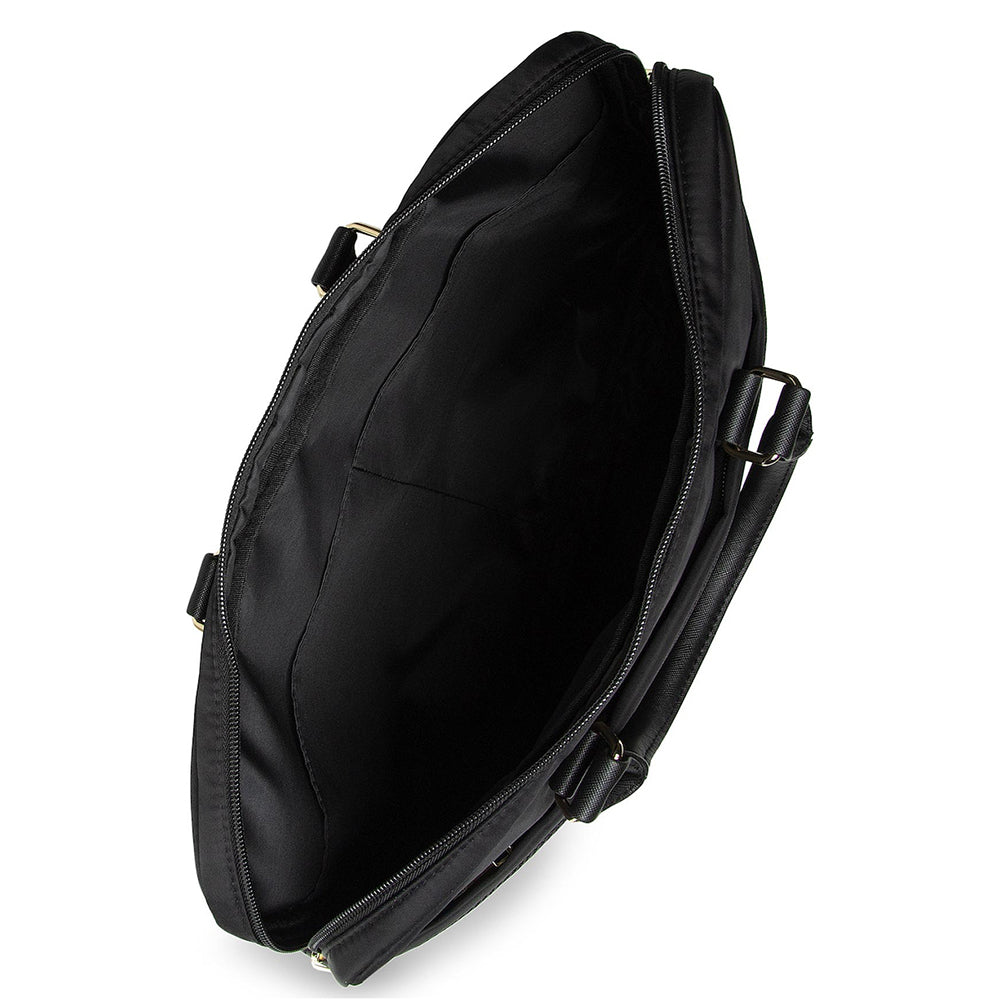 Guess Triangle Logo taske til 16-tommer bærbar, sort