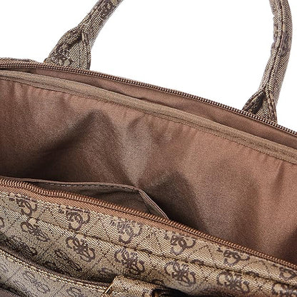 Guess 4G Metal Logo taske til Laptop 15inch - 16inch, Brun