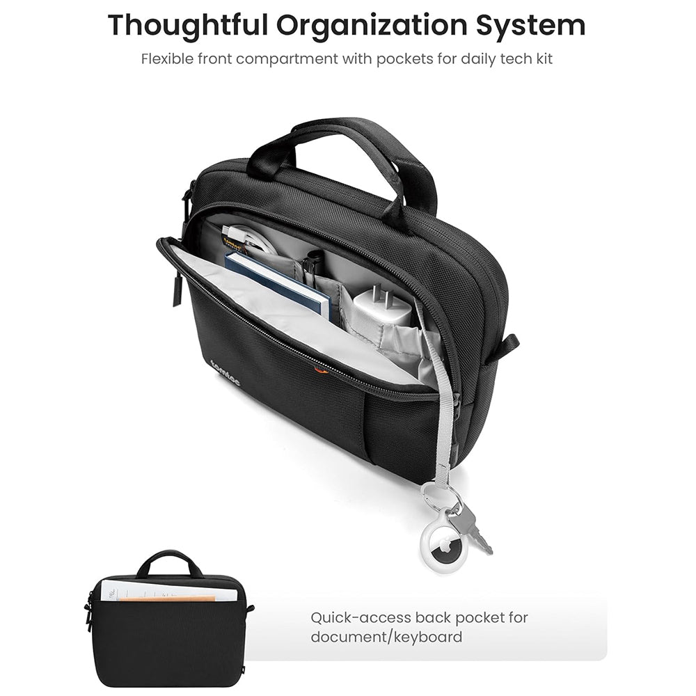 Taske til tablet max. 12.9inch, Tomtoc, B30B1D1, Sort