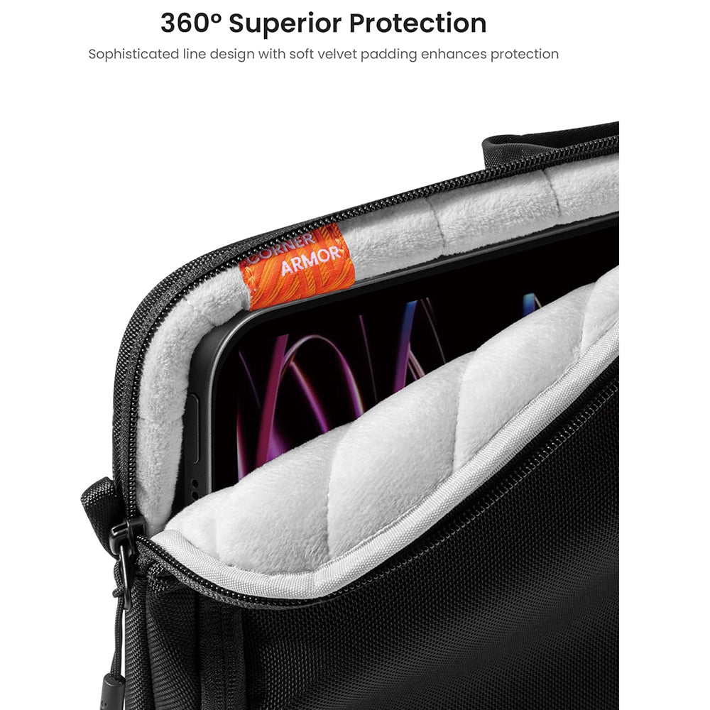 Taske til tablet max. 12.9inch, Tomtoc, B30B1D1, Sort