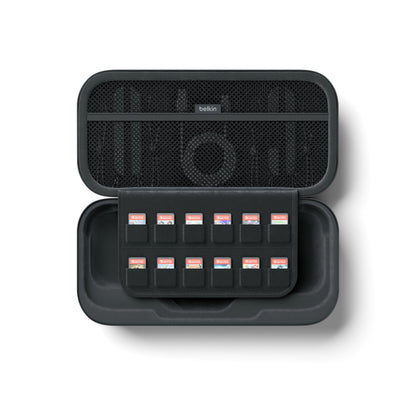 Belkin Charging Beskyttelsesetui til Nintendo Switch 2 / Switch / Switch OLED Konsol, Grå ENA001hqCH-V2