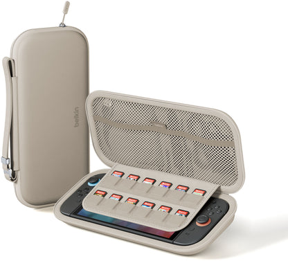 Belkin Travel Beskyttelsesetui til Nintendo Switch 2 Konsol, Beige ENA002hqSA