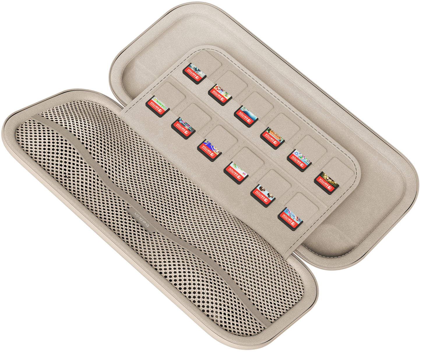 Belkin Travel Beskyttelsesetui til Nintendo Switch 2 Konsol, Beige ENA002hqSA