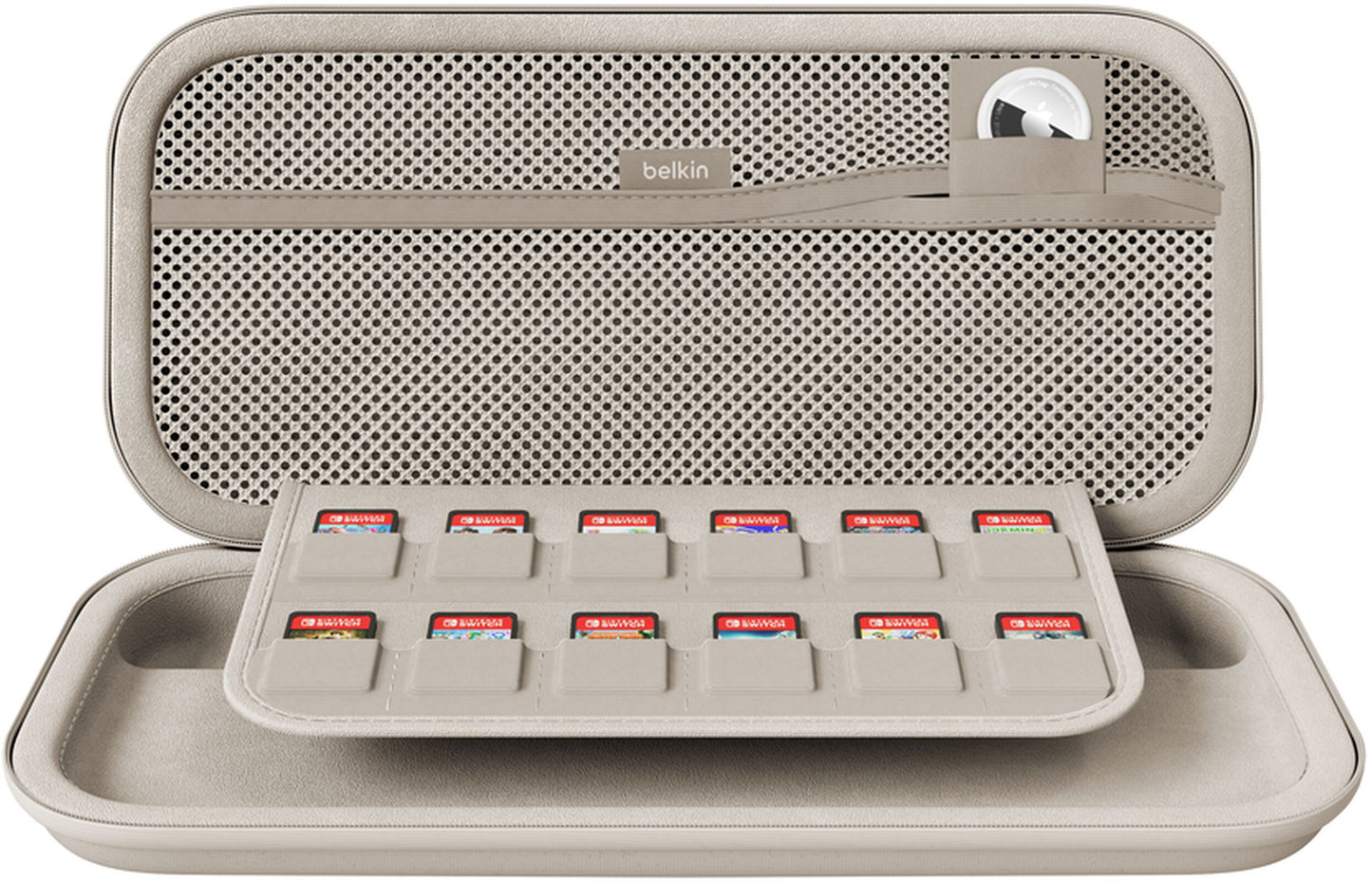 Belkin Travel Beskyttelsesetui til Nintendo Switch 2 Konsol, Beige ENA002hqSA