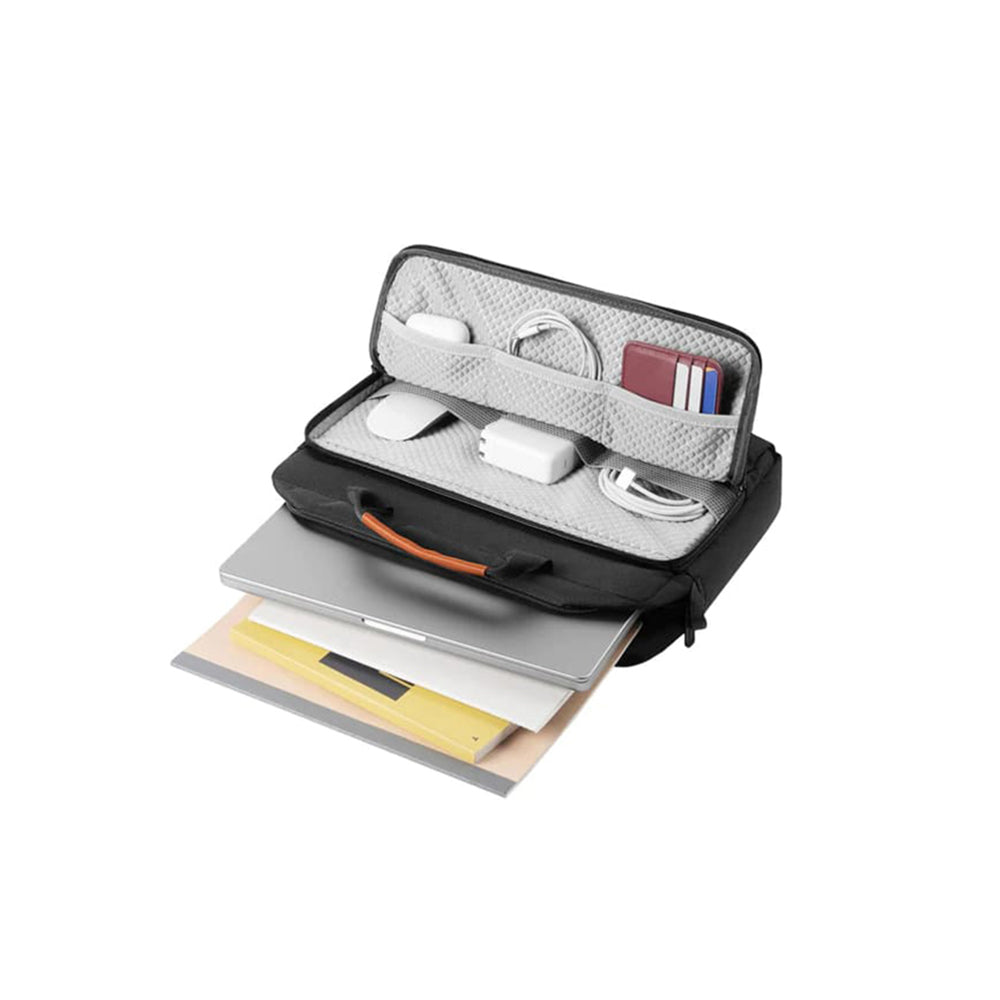 Tomtoc taske til 16 tommer laptop, sort