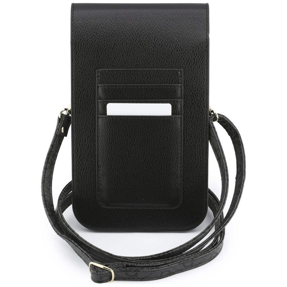 Universal Taske til Telefon, Guess, 4G Grained Classic Logo, Sort