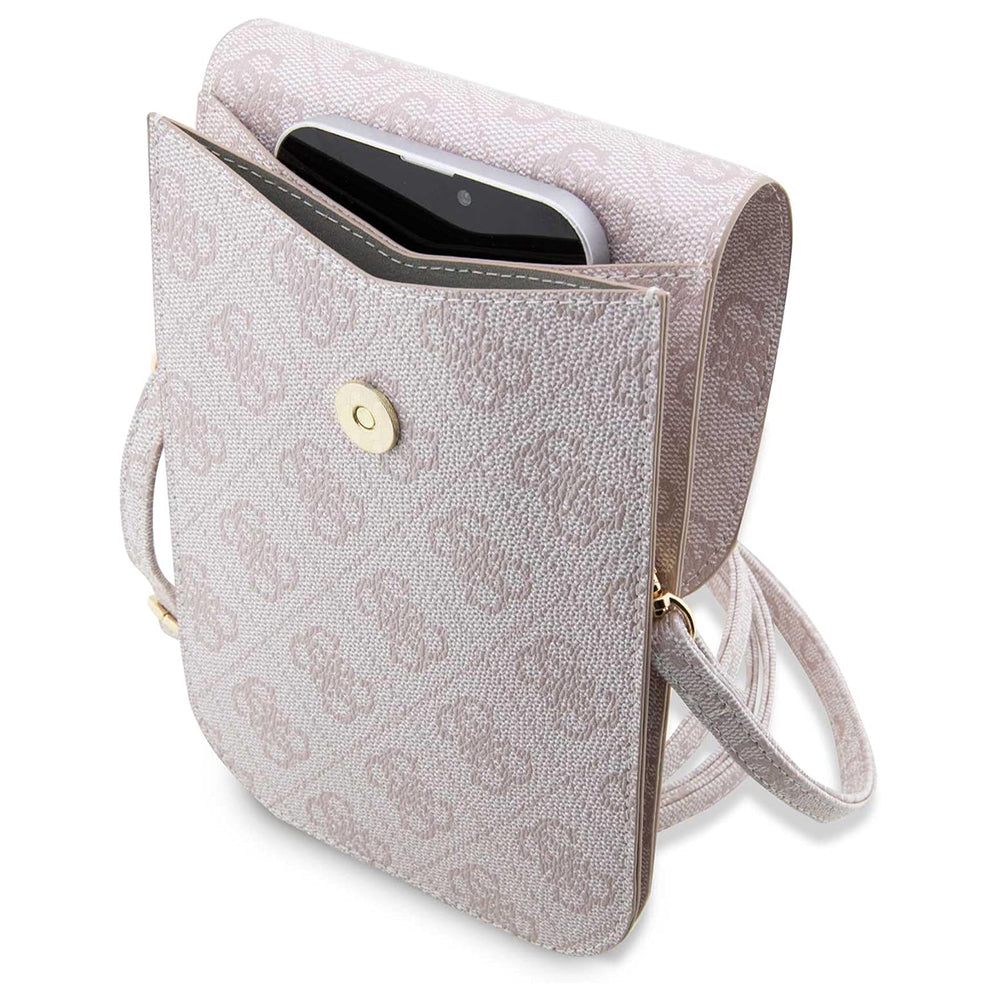 Universal Taske til Telefon, Guess, 4G Stripes, Pink