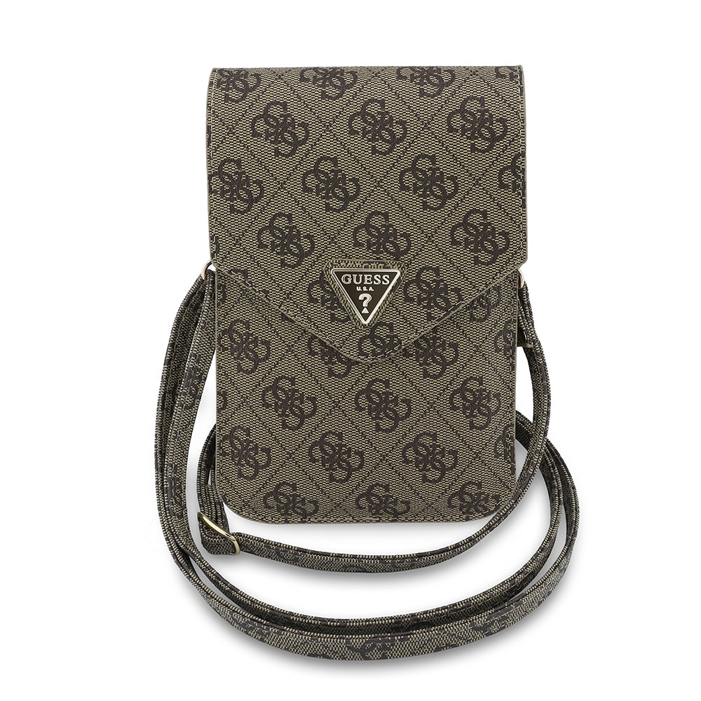 Universal Taske til Telefon, Guess, Fliptok Triangle 4G, Brun