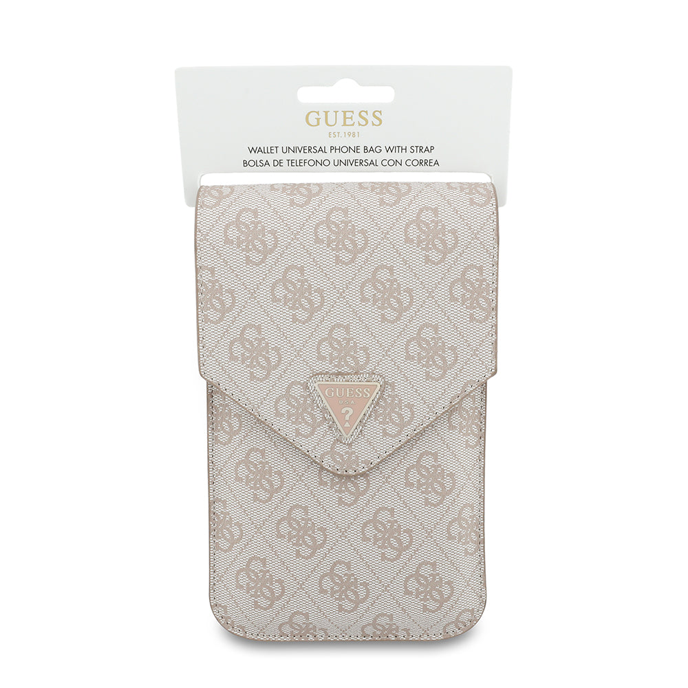 Universal Taske til Telefon, Guess, Fliptok Triangle 4G, Pink